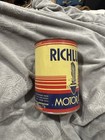 Vintage Richlube Motor Oil Can 1 Qt Eagle Logo Gas Oil Advertising