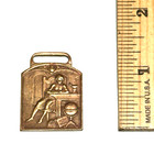 Art Nouveau Woman Girl Reading Book Student Teacher Bronze Medal