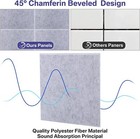 12 96 Pack 12 x12 x0 4  Acoustic Foam Panel Studio Soundproofing Wall Tiles Usa