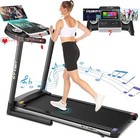 Treadmill 3 252 25hp Electric Cardio Running Machine Incline Foldable Home gym 