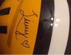 Olivia Livvy Dunne     Full Size  Autographed      signed Lsu Riddell Rep Helmet Leaf 