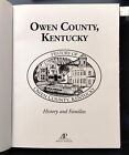 Owen County  Kentucky History And Families  Pristine Copy  Genealogy