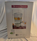Creativeware 3 Gallon Beverage Dispenser Ice Cylinder And Fruit Infuser