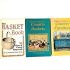 Vintage Country Baskets Country Furniture Mix Lot Of 3 Books Softcover