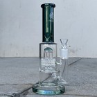 Color Hookah Water Pipe  Glass 11 Inch Tobacco Bong Matrix