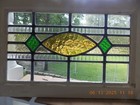 Transom Style English Leaded Stain-glass Windows 19  X 12 1 2  0 S h 3 Available