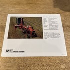 Vintage 1973 Massey Ferguson Mf 260 Forage Harvester Sales Brochure Catalog