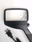Bausch   Lomb Rectangular Reader Illuminated Magnifying Glass Modern Plug W Bulb