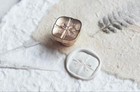 2 Sealing Stamp Head Wax Seal Letter Invitation Stamp Head  e6ea31