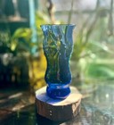 Colbolt Blue Wave Vase- 8   - Unmarked