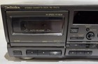 Technics Rs-tr575 Stereo Dual Cassette Deck W  Cord