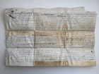 William Penn Signed 1682 Pennsylvania Proprietary Indenture Form