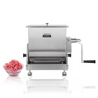 Morgangastro 15-30lbs Meat Mixer Manual Tilt Sausage Mixing Stainless Steel