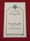 Wwi Imperial German Iron Cross 1st Class Military War Medal W Award Document