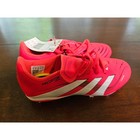 Adidas Predator League Fg Soccer Cleats Kids Size 3 Solar Red White Id3750