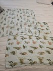 Milkbarn Plants Infant Baby Muslin 2 Burp Cloths 23 X 23 Square Cute  Euc New 