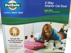 Petsafe Cat 2-way Locking Flap Cat Door Cats Up To 15 Lb  5 8    X 5 8    New