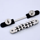 Guitar Synchro-sonic Adjustable Jazz Bridge Nickel W base Assembly Fit Gret-ch