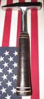 Rare Vintage Pre-1954 Estwing 18 Oz Sheet Metal Hammer-genuine Leather Handle 