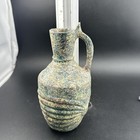 Genuine Ancient Roman Glass Pitcher Jug Circa 1st - 2nd Century Ad