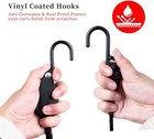 4 Pcs Kayak Rope Tie Downs Straps  1 8  X 6ft Adjustable Tie Down Straps Canoe B