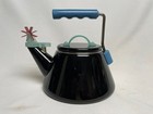 Michael Graves Ferris Wheel Whistling Tea Pot Kettle Black No Damage W  Box