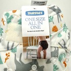 Thirsties One Size All-in-one Os Aio Cloth Diaper Woodland New With Tags