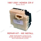 1997 -2001 Honda Cr-v Crv Clock Repair Service 24hr Turnaround  Honda  Cr-v