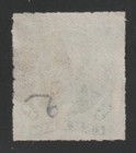 Brazil  Scott  65  Used  F  100r Emperor Dom Pedro  1876  Fancy Geometric Cancel