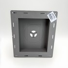 Mid America Vinyl Mountmaster Mounting Square Block 8  X 7  Graystone 059 Siding