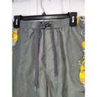 Boy s Sz L 10 12 Wave Zone Swim Trunks Dragons Grey