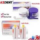 Dental Impression Mixing Dispensing Gun silicone Elastomeric Impression Material