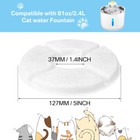 12 Packs Cat Water Fountain Filters Replacement Filters For Automatic Pet Fount