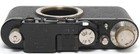 Vintage Leica Iid Black Camera Body Nickel Plated Furniture Screw Mount M39 Fu