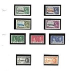 Cayman Islands 69-77 151-52 F-vf Mint Hinged  Scott  113 65