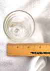 Vintage Stemmed Shot Glass Clear 4 25  1 Oz