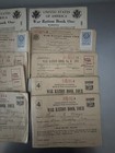 Lot Of 16 World War 2 Ration Books Stamps Books 1 Thru 4 See Photos