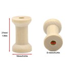 Empty Thread Wooden Spools  20pcs Unfinished Wooden Spools For Crafts And Sew   