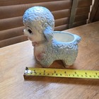 Vintage Baby Lamb Sheep Planter Easter Nursery Rubens Anamorphic 