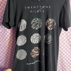Twenty One Pilots T-shirt Size Small Blurryface Album Cover Black