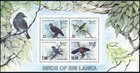 Sri Lanka 691-694 694a 877 mnh michel 640-643 bl 22 840  Birds 1983 1986 