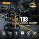 Autool T33 Utility Service Cart Heavy Duty Mechanic Rolling Tool Cart W  Drawer