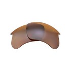 Walleva Brown Polarized Replacement Lenses For Bolle Parole Sunglasses