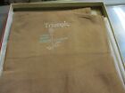 1 Pr Vintage Triumph Rht Service Weight Nylon Stockings Size 10 1 2 M  34 beige