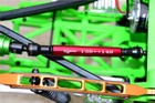 Gpm Racing Axial Smt10 Black Aluminum   Steel Center Driveshaft Set Mj237sa-bk