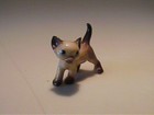 Vintage 1960 s Miniature Hagen Renaker Frisky Siamese Kitten