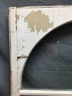 Antique Vtg 4 Lite Shabby Arch Dome Glass Top Window Sash 35x36 Chic Old 500-26b