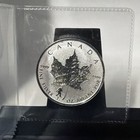 2016 Canada 1 Ounce Silver  5 Maple Leaf Reverse Proof Bigfoot Privy 9999
