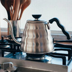 Hario Buono V60 Drip Coffee Kettle Stovetop Vkb-120hsv 1 2l Stainless Steel Silv