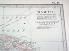 1902 Antique Dated Map Of Hawaii Honolulu Pearl Harbor Inset Map   Philippines
